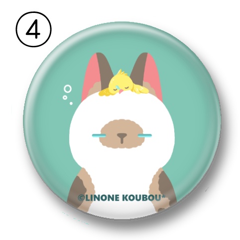 丸型缶バッジ(Cat)