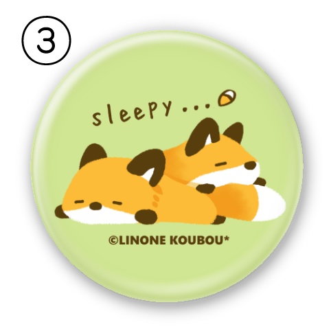 丸型缶バッジ(Animal)