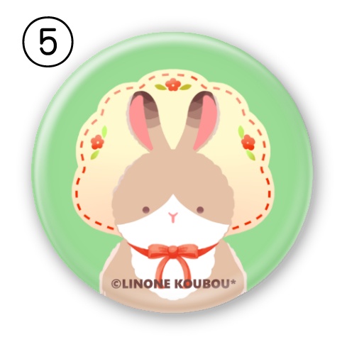 丸型缶バッジ(Animal)