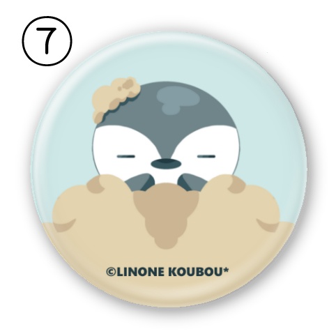 丸型缶バッジ(Animal)