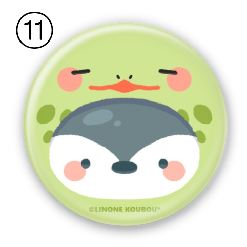 丸型缶バッジ(Animal)