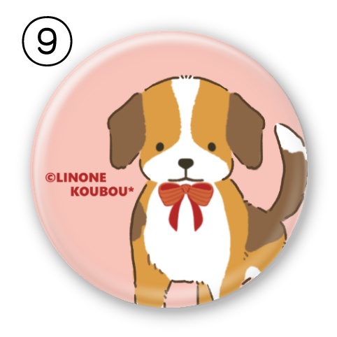 丸型缶バッジ(Animal)