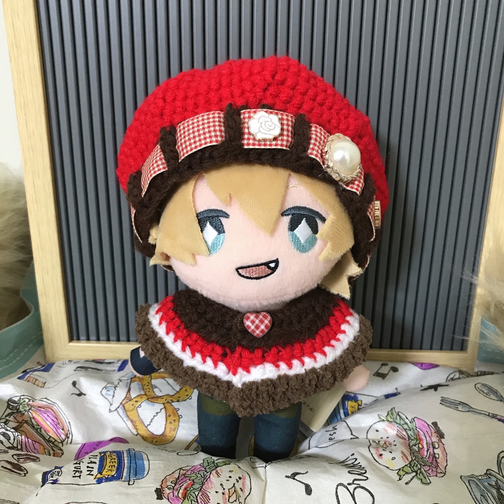 ぬいぐるみ用の帽子 ポンチョセット スナハマ Booth