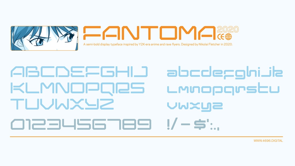 Fantoma Display font