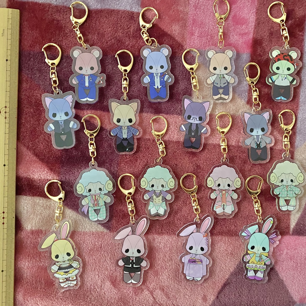 【バンやろ】アニマルアクキー