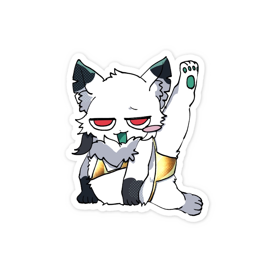 【金ビキニ】アユマロステッカー