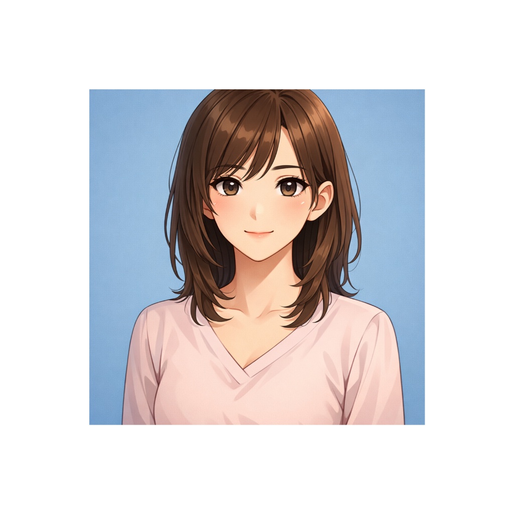 【商用可】清楚系アニメ風 大人女性アイコン vol.3