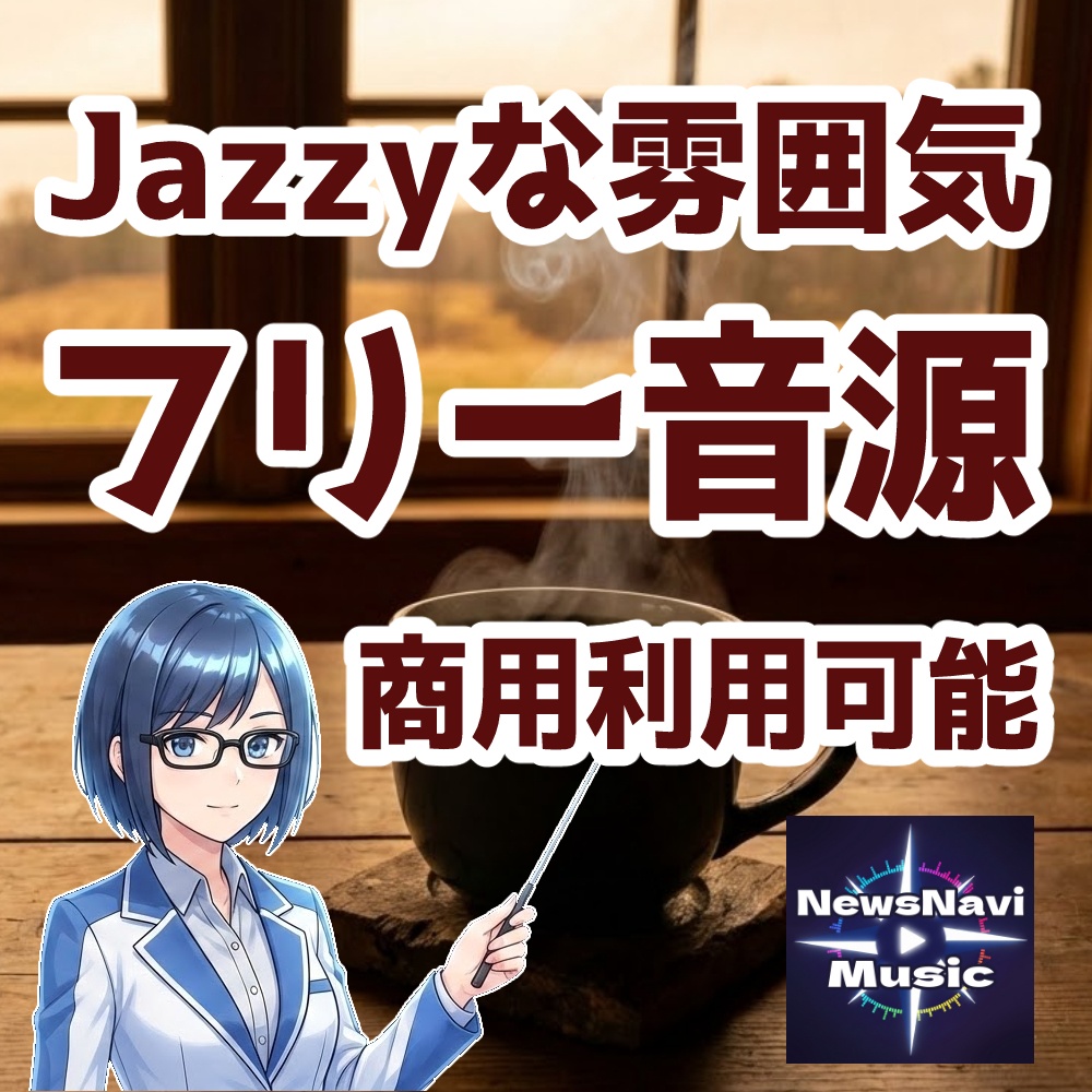【無料BGM】ローファイでJazzyな雰囲気のBGM【NewsNaviMusic】