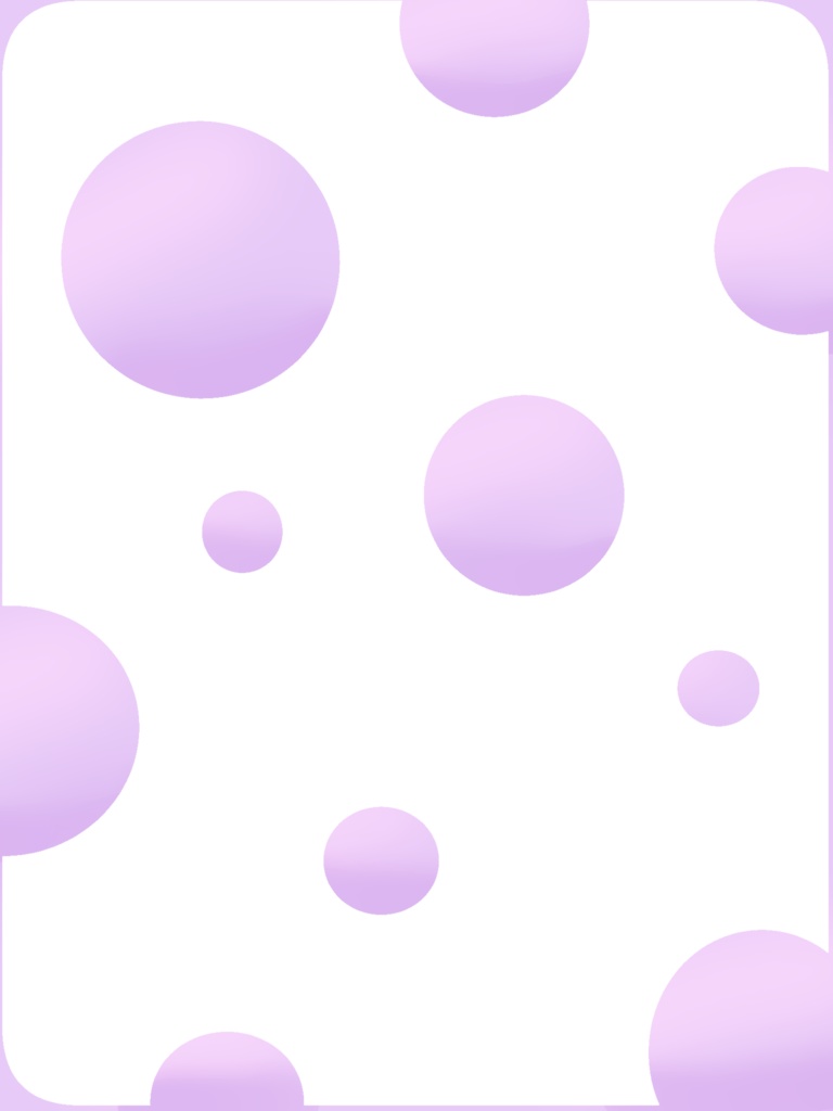 【シンプル】背景デコ-水玉(大)