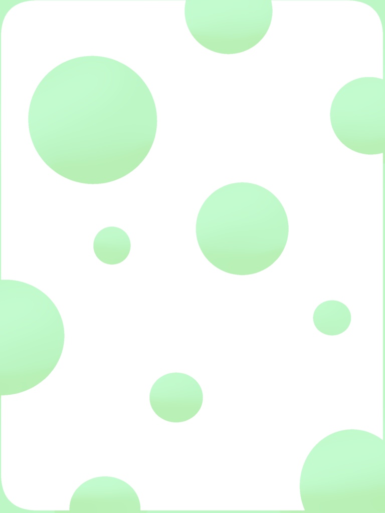 【シンプル】背景デコ-水玉(大)