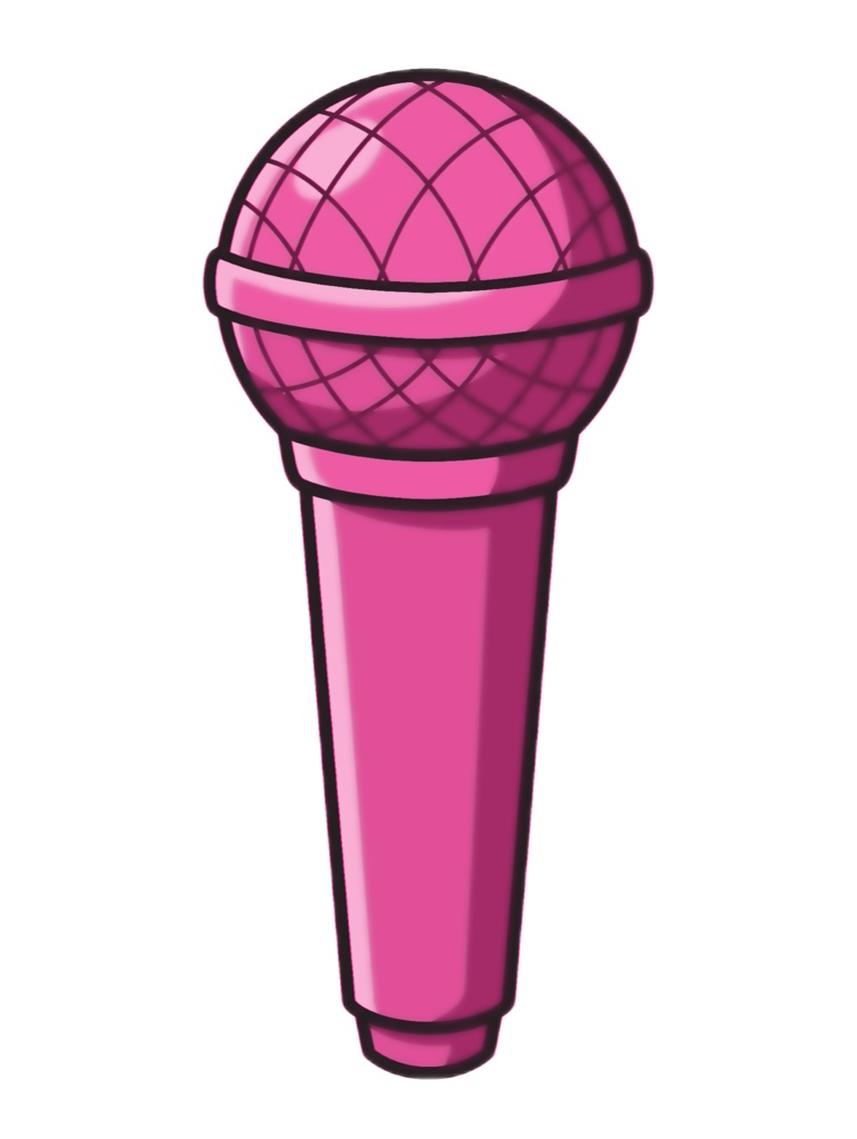 【シンプル】小物-ハンドマイク