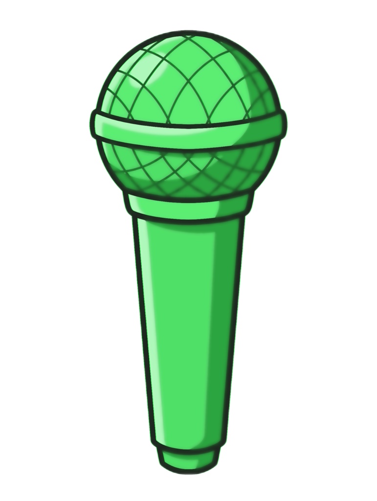 【シンプル】小物-ハンドマイク