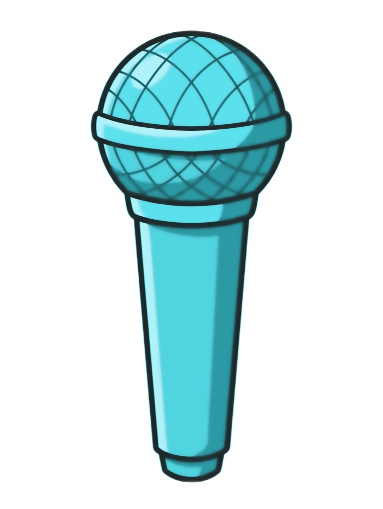 【シンプル】小物-ハンドマイク