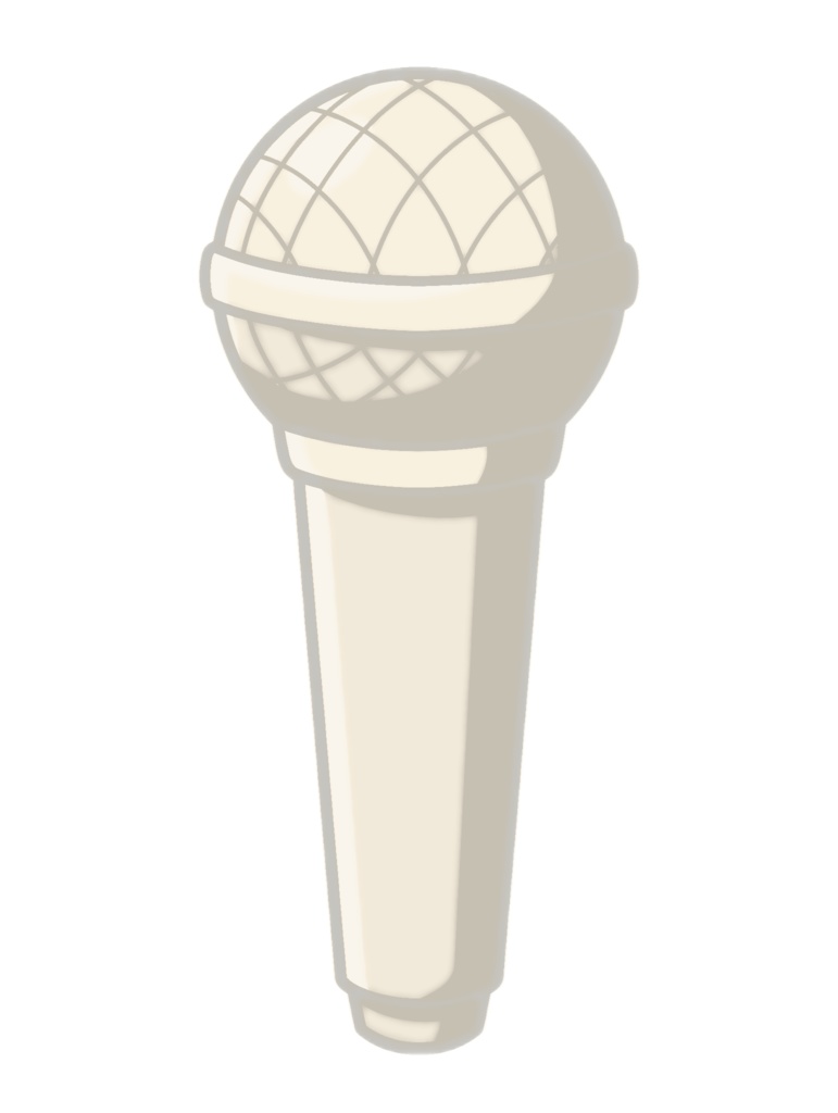 【シンプル】小物-ハンドマイク