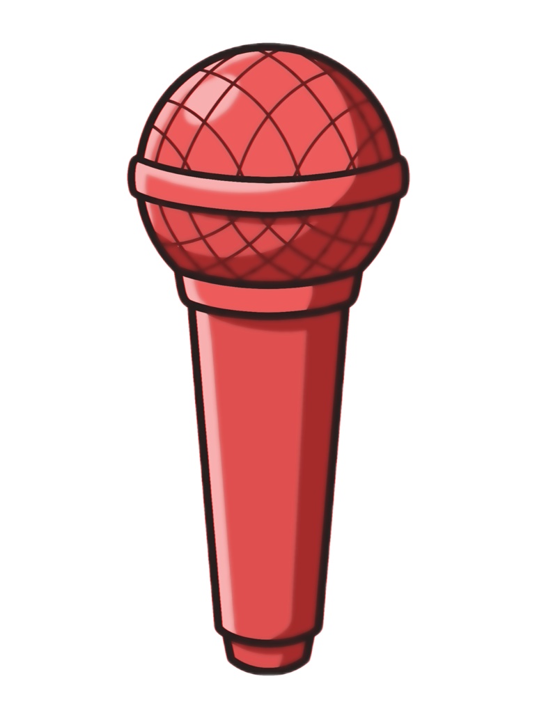 【シンプル】小物-ハンドマイク