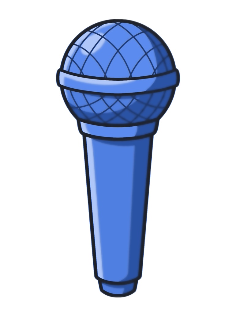 【シンプル】小物-ハンドマイク