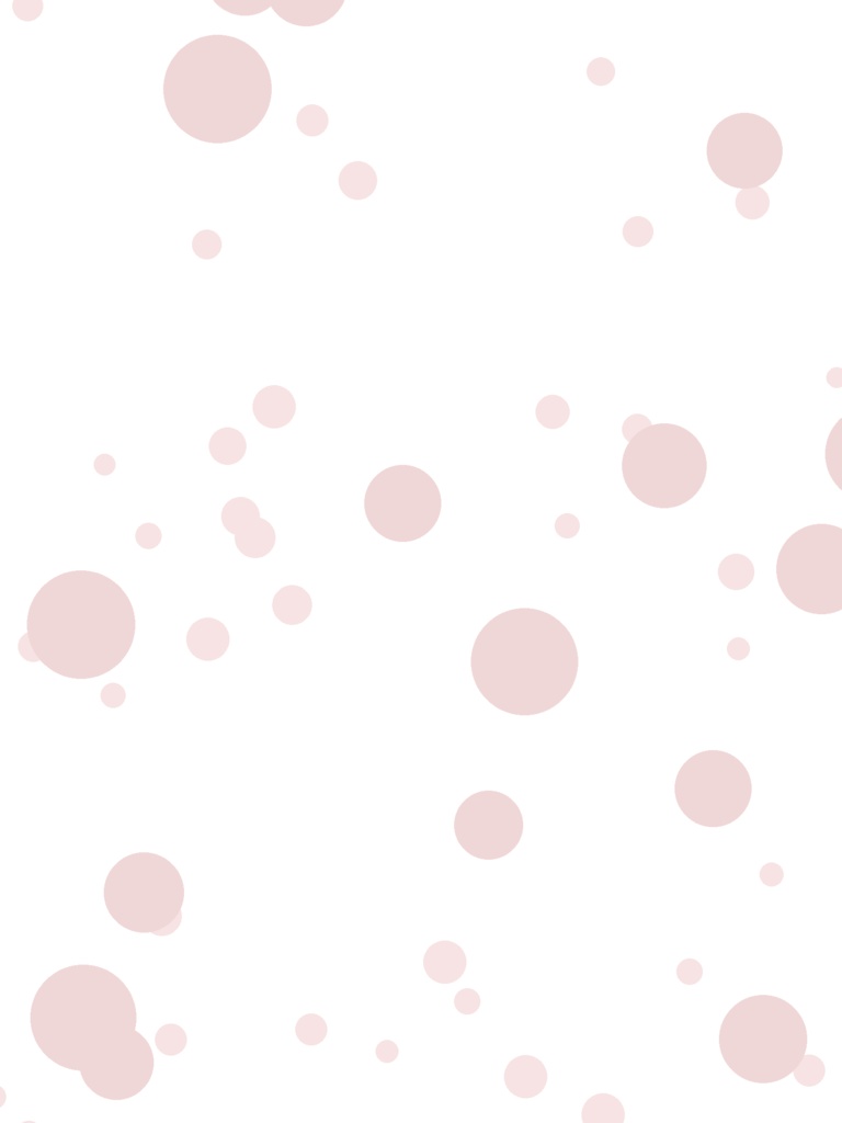 【シンプル】背景デコ_水玉(中)