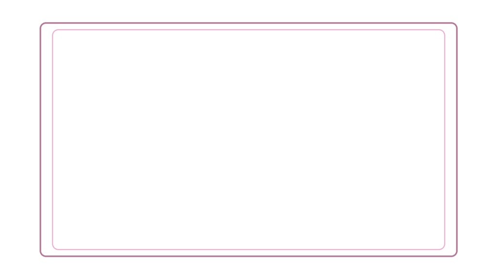 【シンプルシリーズ】フレーム_2ライン【組み立て素材】サムネサイズと3:4