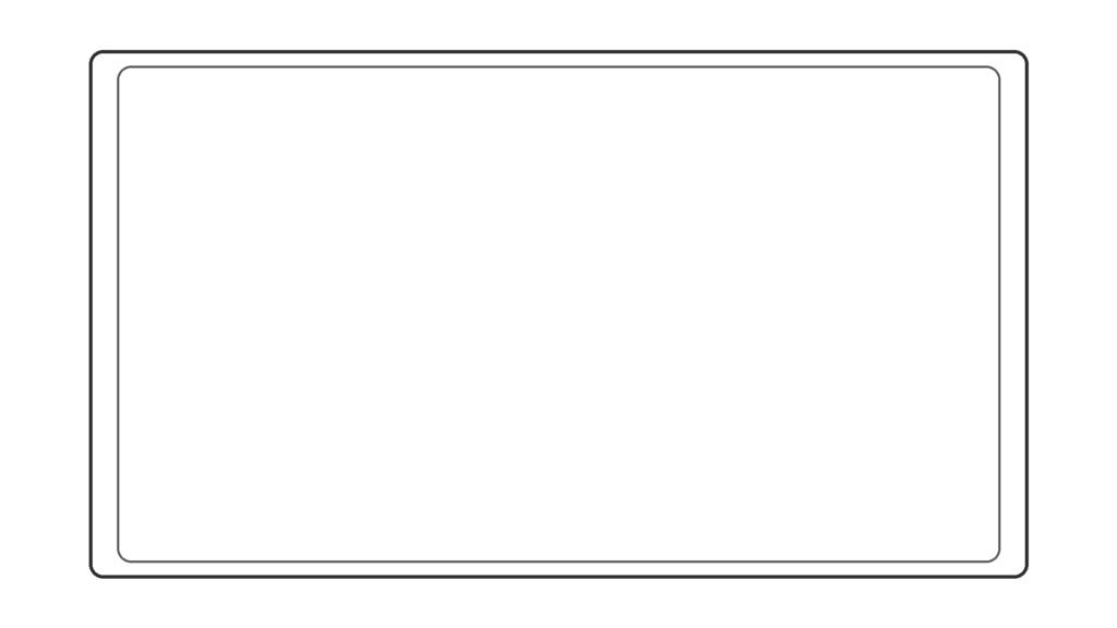 【シンプルシリーズ】フレーム_2ライン【組み立て素材】サムネサイズと3:4