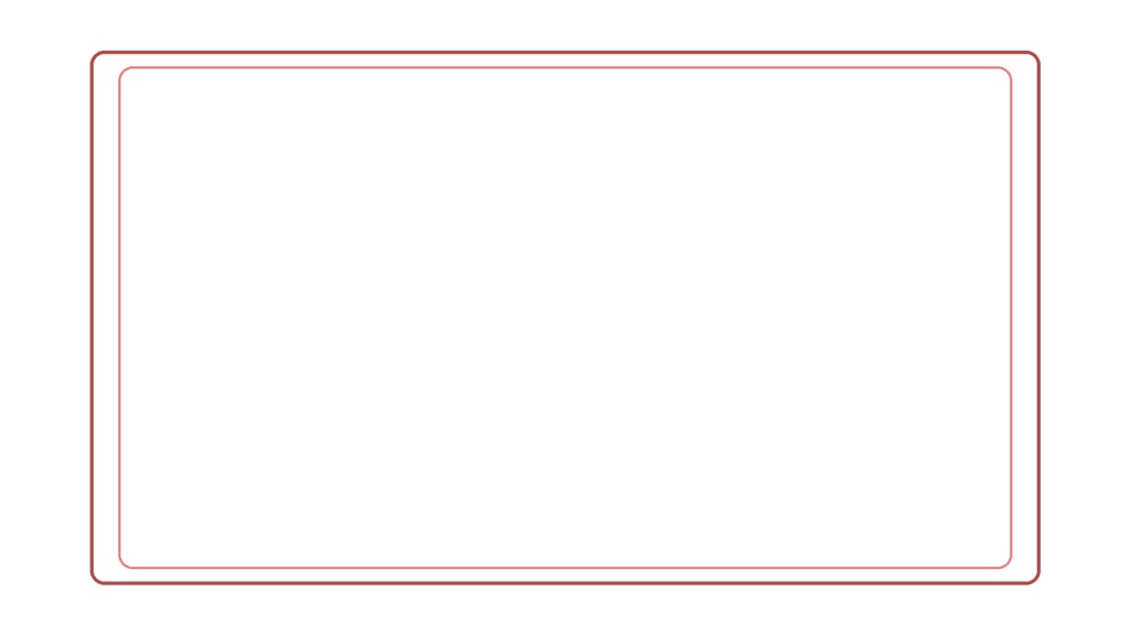 【シンプルシリーズ】フレーム_2ライン【組み立て素材】サムネサイズと3:4