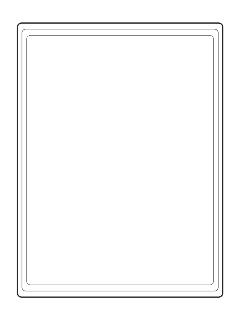 【シンプル】フレーム_3ライン