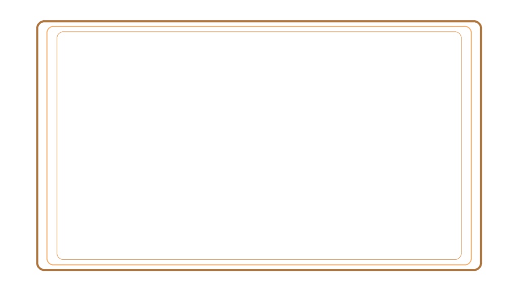 【シンプルシリーズ】フレーム_3ライン【組み立て素材】サムネサイズと3:4