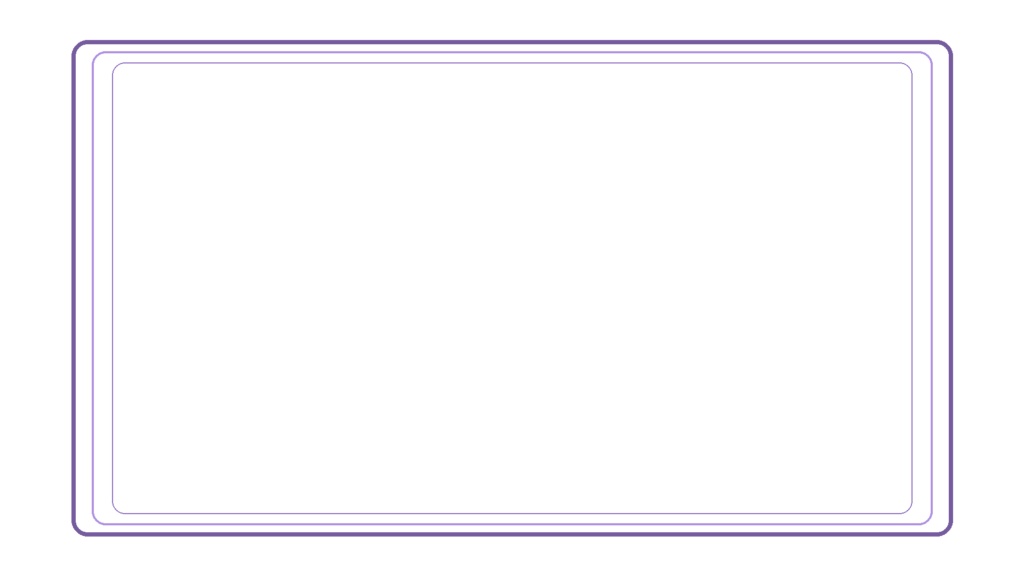 【シンプルシリーズ】フレーム_3ライン【組み立て素材】サムネサイズと3:4