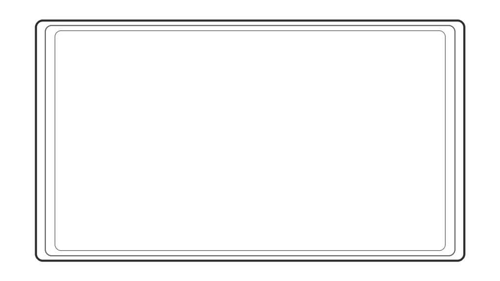 【シンプルシリーズ】フレーム_3ライン【組み立て素材】サムネサイズと3:4