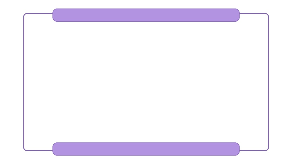 【シンプル】フレーム_上下コメント(横型)
