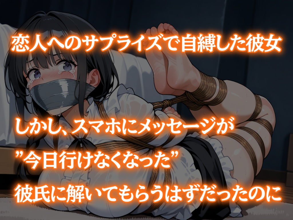セルフボンデージ失敗!~自縄自縛サプライズ~
