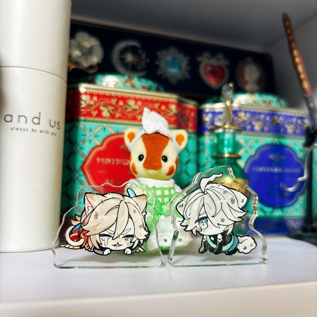 ねこルムメ自立アクリルスタンド【再入荷予定アリ】