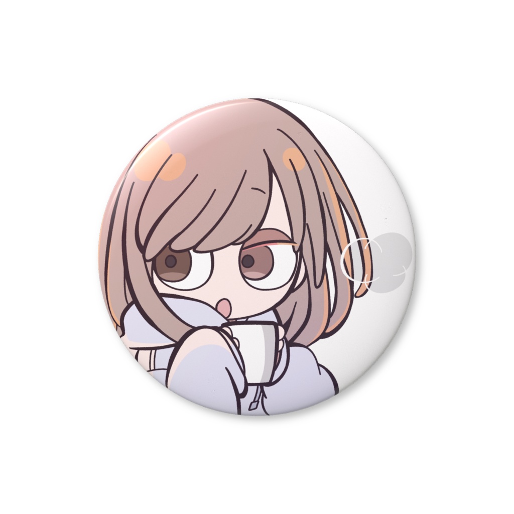 白湯はゆち💭缶バッチ