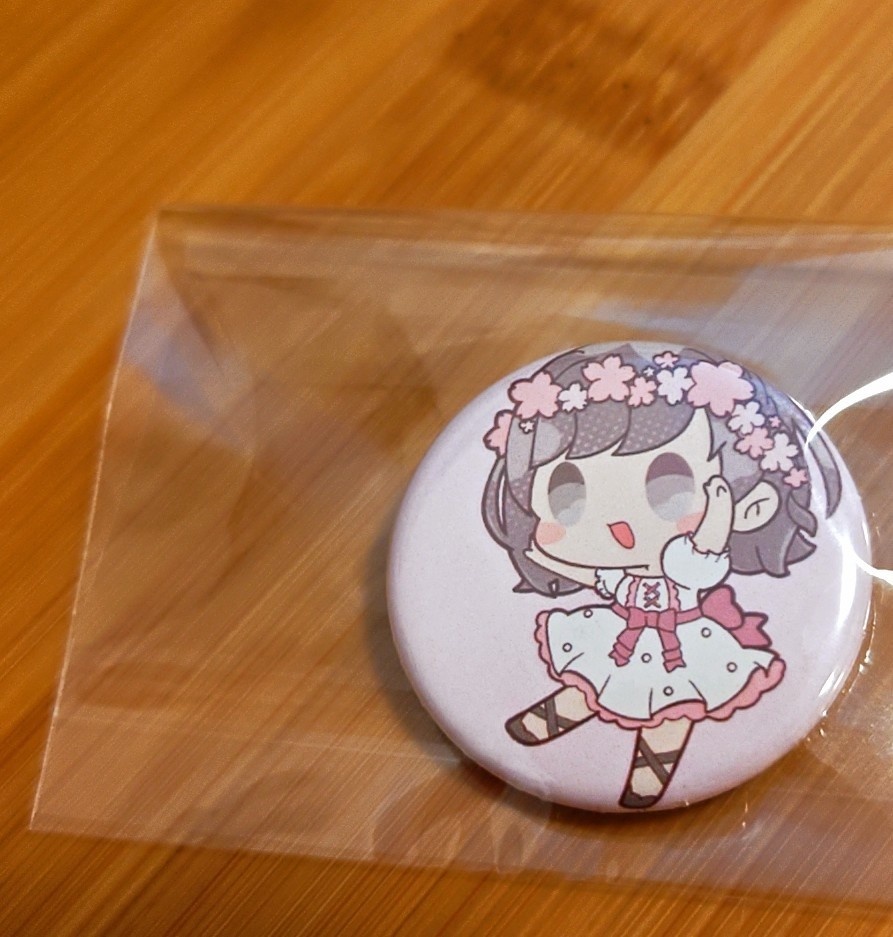 桜はゆ🌸缶バッチ