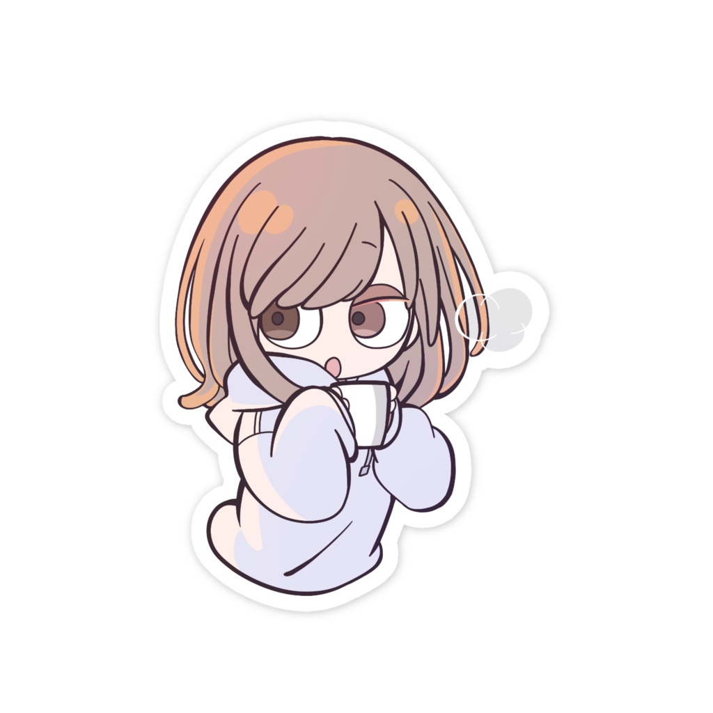 白湯はゆち💭ステッカー