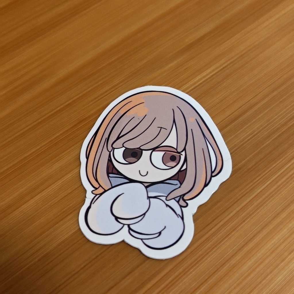 のっかりはゆち◎ステッカー