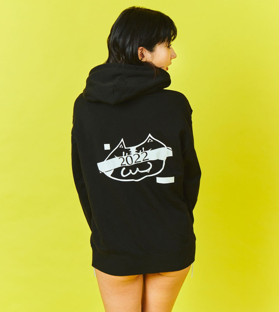 【Lサイズ】オリジナルパーカー〜トラザワ猫さん〜