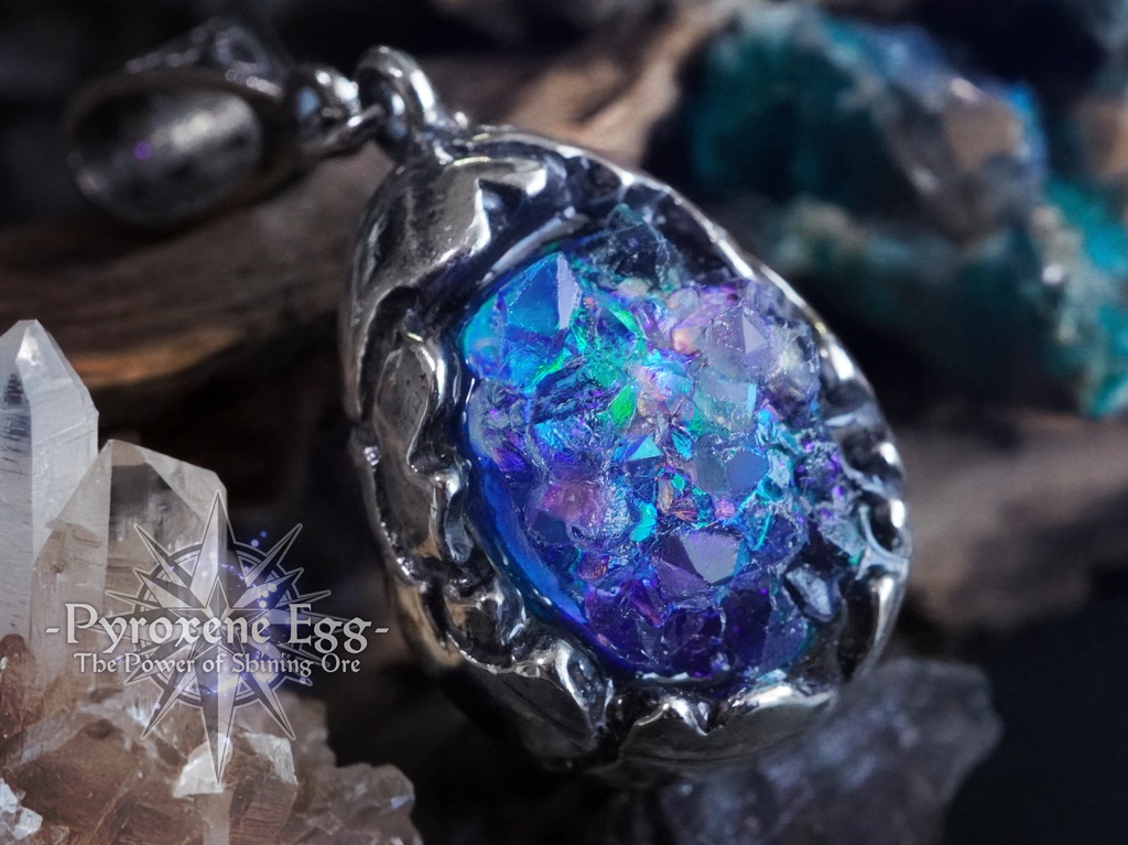 輝石の卵(ブルー系カラーランダム)