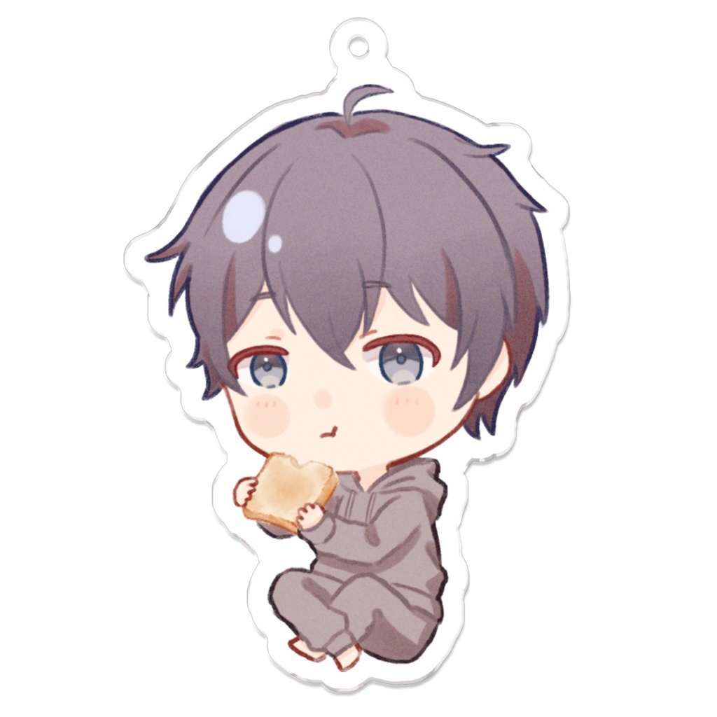 もぐもぐ 男の子 アクリルキーホルダー