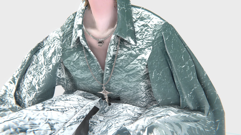 Wrinkle Processing Normal Map