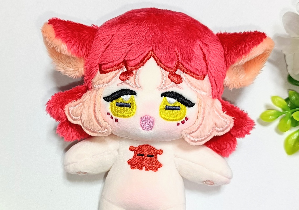 オリジナルぬいぐるみ メンダコちゃん(赤)