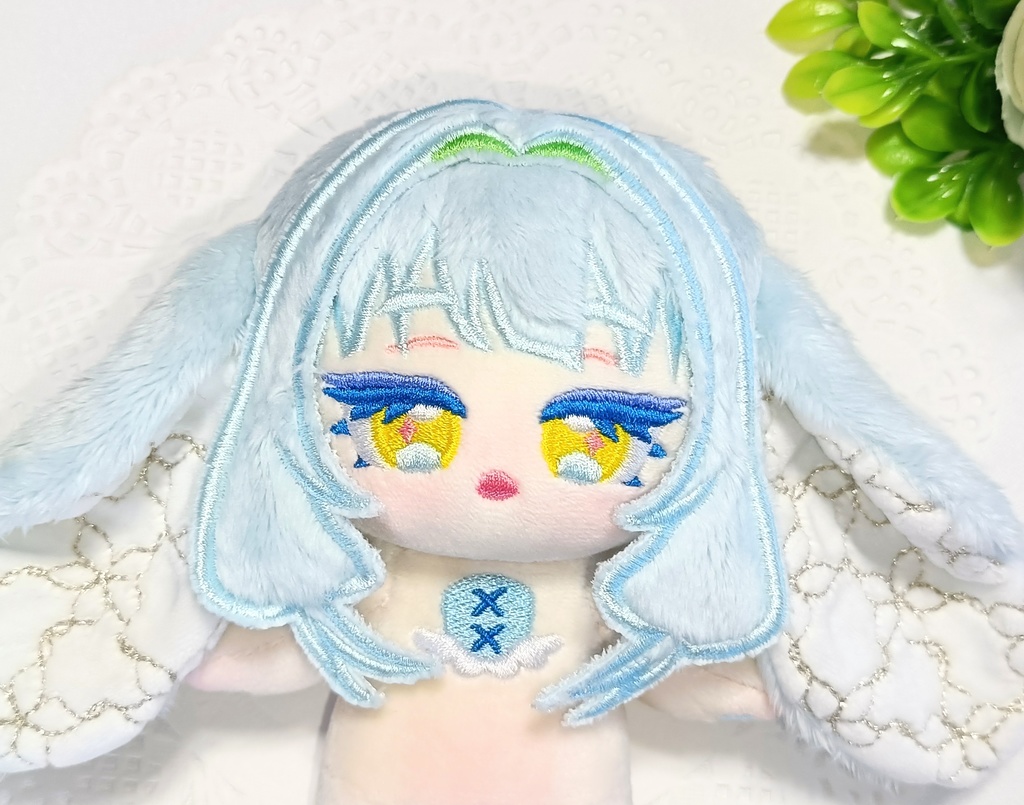オリジナルぬいぐるみ ぽわぽわうさちゃん