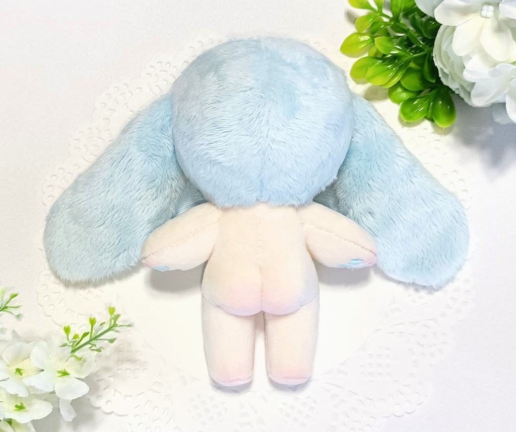 オリジナルぬいぐるみ ぽわぽわうさちゃん