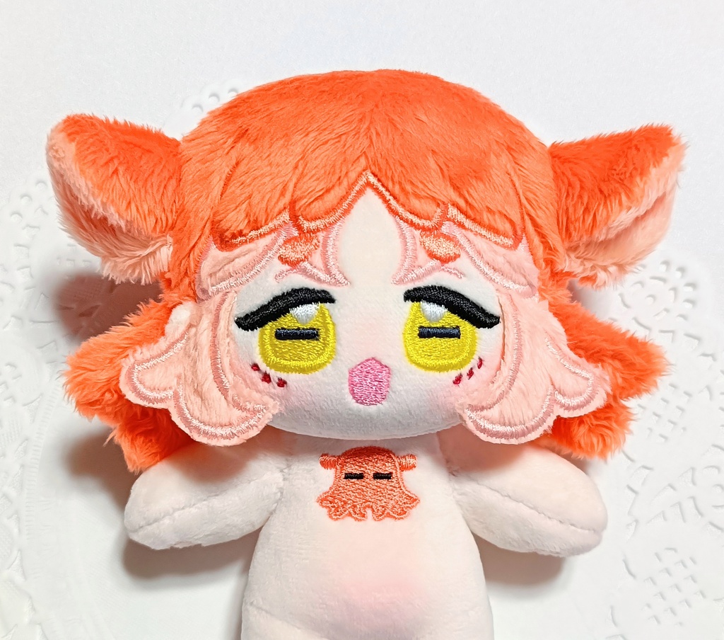オリジナルぬいぐるみ メンダコちゃん(オレンジ)