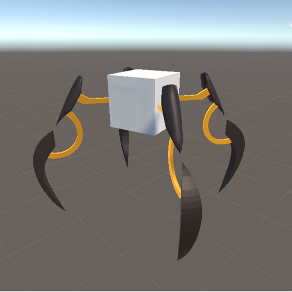 タキャクのあし