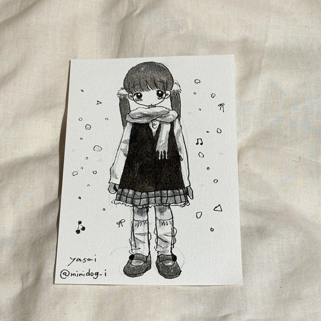 モノクロ原画　1