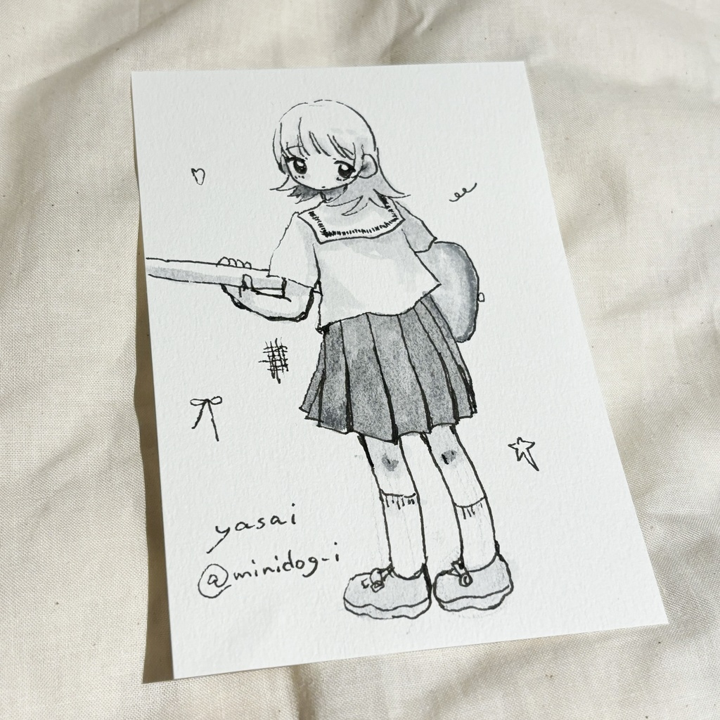 モノクロ原画　2