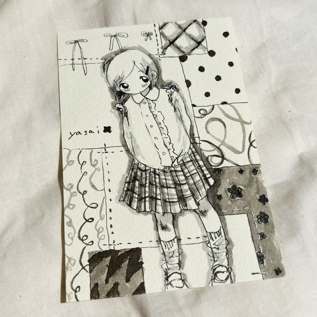 モノクロ原画　４