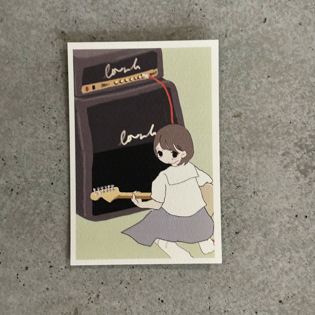 ポストカード「放課後」