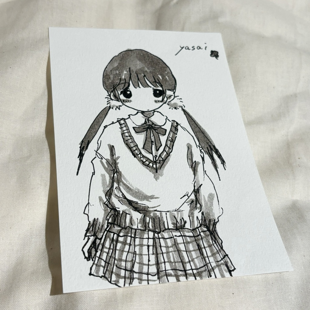 モノクロ原画　７