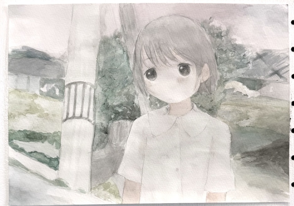 原画『浮かんではきえていく』